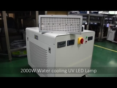 Colla ad inchiostro di stampa ad alta potenza 2000W UV per lampada di raffreddamento ad acqua